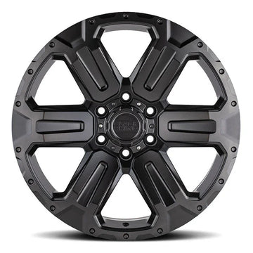 Black Rhino Wanaka Wheels Matte Gunmetal with Brushed Face - Brixton 4x4 - Buy Online Now!